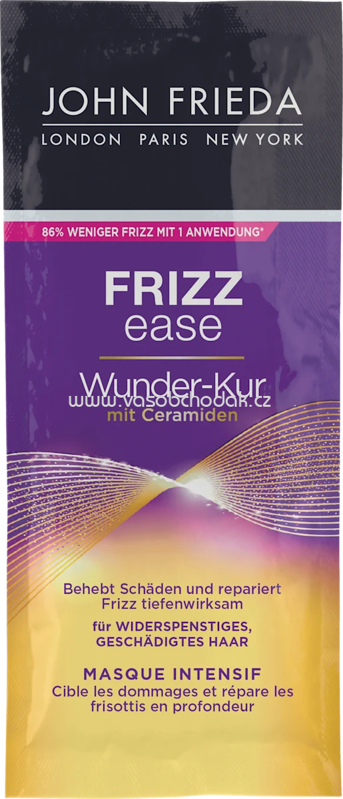 John Frieda Haarkur Frizz Ease Wunder-Kur Sachet, 25 ml
