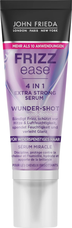 John Frieda Haarserum Frizz Ease Wunder-Shot 4in1, 10 ml John Frieda Haarserum Frizz Ease Wunder-Shot 4in1, 10 ml
