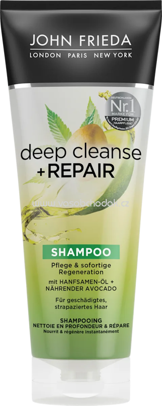 John Frieda Shampoo deep cleanse & Repair, 250 ml