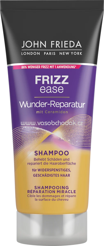 John Frieda Shampoo Frizz Ease Wunder-Reparatur Reisegröße, 75 ml