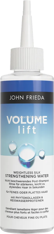 John Frieda Volume Lift Weightless Silk Strengthening Water, 200 ml
