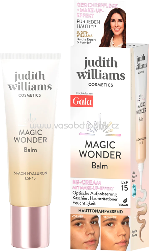 Judith Williams BB Creme Magic Wonder Balm LSF 15, 30 ml Judith Williams BB Creme Magic Wonder Balm LSF 15, 30 ml