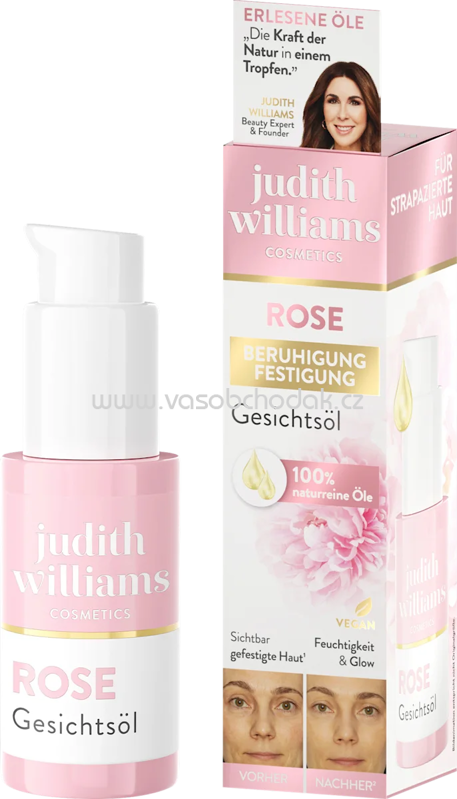 Judith Williams Gesichtsöl Rose, 30 ml Judith Williams Gesichtsöl Rose, 30 ml