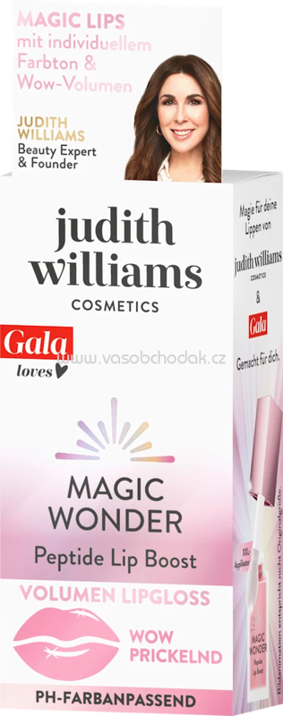 Judith Williams Lippenpflege Magic Wonder Lip Boost Peptide, 4 ml Judith Williams Lippenpflege Magic Wonder Lip Boost Peptide, 4 ml