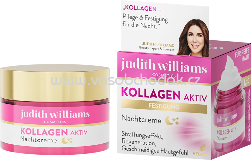 Judith Williams Nachtcreme Kollagen aktiv, 50 ml Judith Williams Nachtcreme Kollagen aktiv, 50 ml