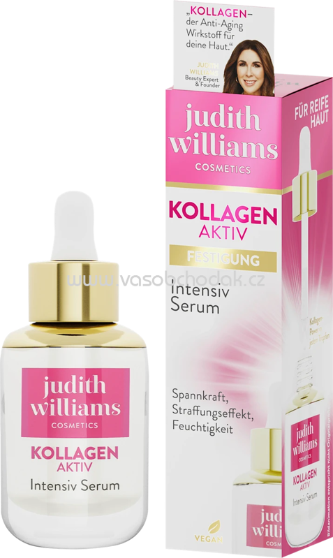 Judith Williams Serum intensiv Kollagen aktiv, 30 ml Judith Williams Serum intensiv Kollagen aktiv, 30 ml