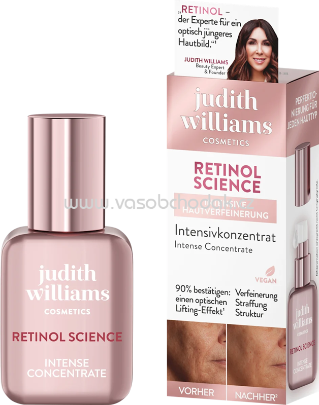 Judith Williams Serum Intensivkonzentrat Retinol Science, 30 ml Judith Williams Serum Intensivkonzentrat Retinol Science, 30 ml