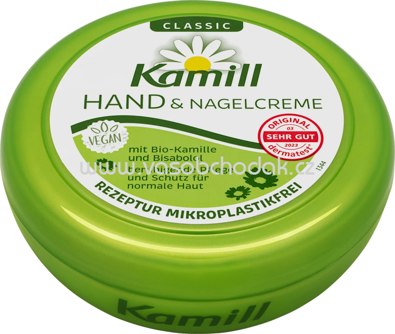 Kamill Hand- & Nagelcreme mit Kamille in der Dose, 150 ml Kamill Hand- & Nagelcreme mit Kamille in der Dose, 150 ml