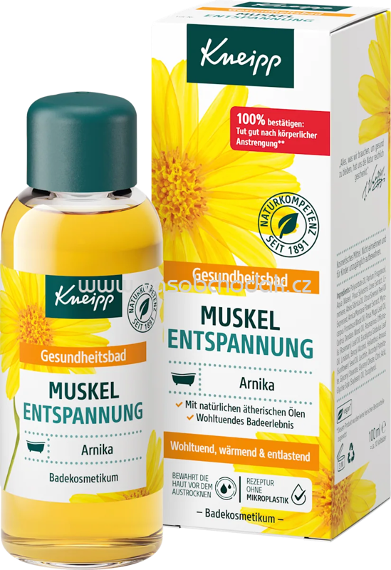 Kneipp Badeöl Muskel Entspannung, 100 ml