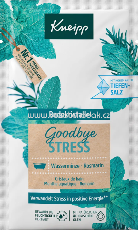 Kneipp Badesalz Goodbye Stress, 60 g Kneipp Badesalz Goodbye Stress, 60 g