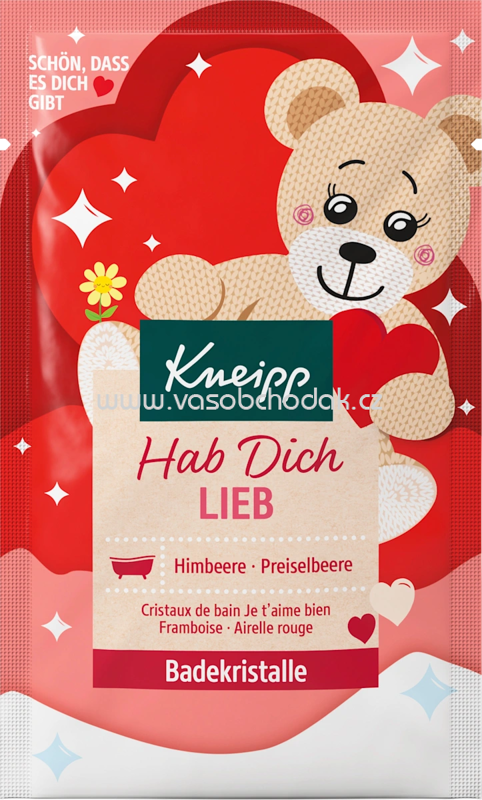 Kneipp Badesalz Hab dich Lieb, 60 g Kneipp Badesalz Hab dich Lieb, 60 g