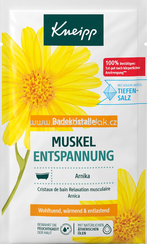Kneipp Badesalz Muskel Entspannung, 60 g Kneipp Badesalz Muskel Entspannung, 60 g