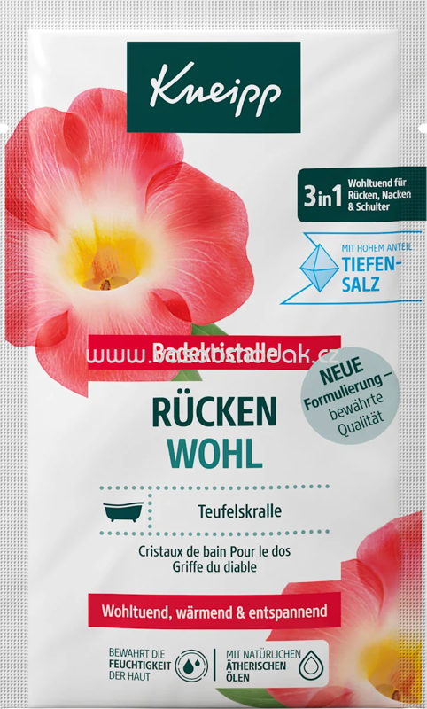 Kneipp Badesalz Rücken Wohl, 60 g Kneipp Badesalz Rücken Wohl, 60 g