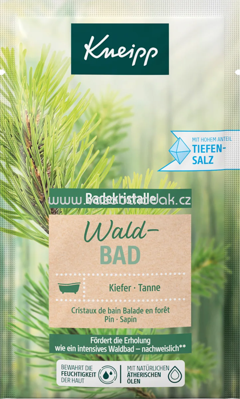 Kneipp Badesalz Waldbad, 60 g Kneipp Badesalz Waldbad, 60 g