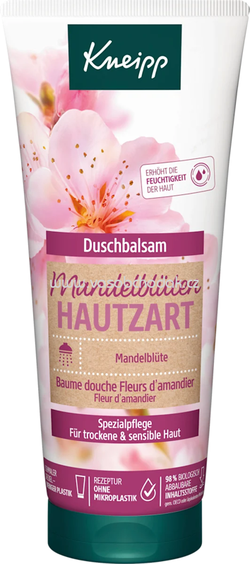 Kneipp Cremedusche Mandelblüten Hautzart, 200 ml