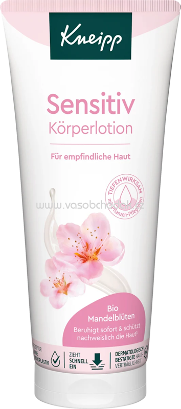 Kneipp Körperlotion Sensitiv Mandelblüten, 200 ml