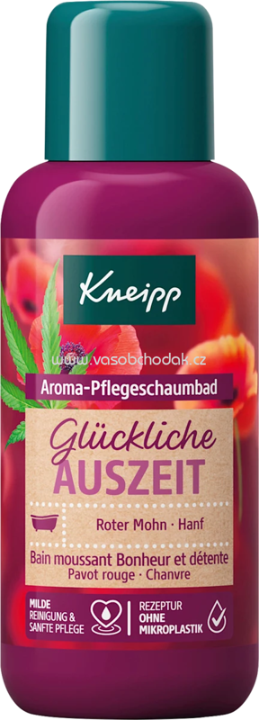 Kneipp Schaumbad Glückliche Ausszeit, Reisegröße, 100 ml Kneipp Schaumbad Glückliche Ausszeit, Reisegröße, 100 ml