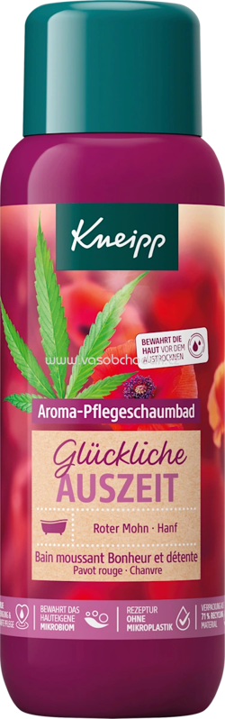 Kneipp Schaumbad Glückliche Auszeit, 400 ml