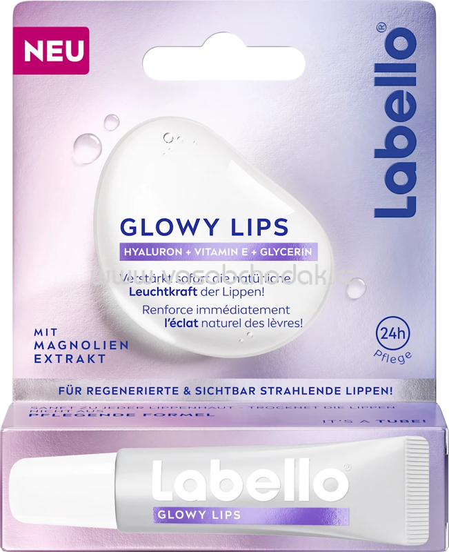 Labello Lippenpflege Glowy Lips, 10 ml