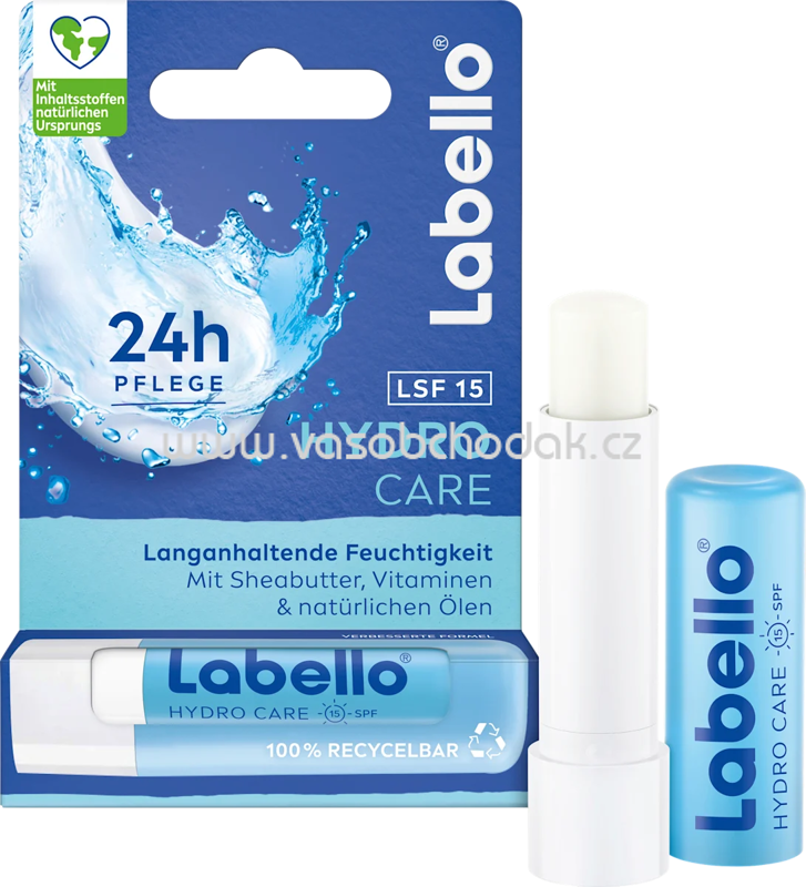 Labello Lippenpflege Hydro Care LSF 15, 4,8 g Labello Lippenpflege Hydro Care LSF 15, 4,8 g