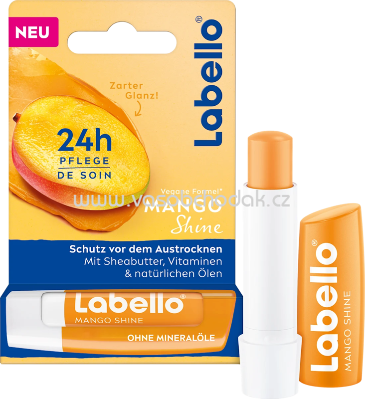 Labello Lippenpflege Mango Shine, 4,8 g Labello Lippenpflege Mango Shine, 4,8 g