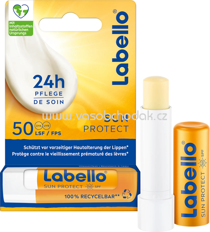 Labello Lippenpflegestift sun protect LSF 50+, 4,8 g Labello Lippenpflegestift sun protect LSF 50+, 4,8 g
