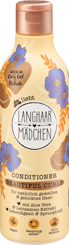 Langhaarmädchen Conditioner Beautiful Curls, 250 ml Langhaarmädchen Conditioner Beautiful Curls, 250 ml