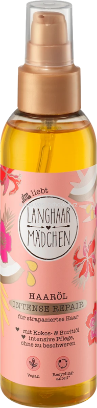 Langhaarmädchen Haaröl Intense Repair, 150 ml Langhaarmädchen Haaröl Intense Repair, 150 ml