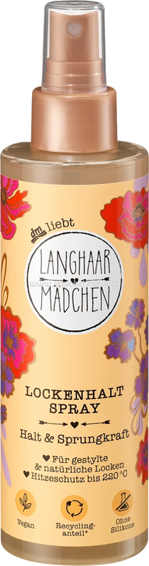 Langhaarmädchen Lockenspray Halt&Sprungkraft, 200 ml Langhaarmädchen Lockenspray Halt&Sprungkraft, 200 ml