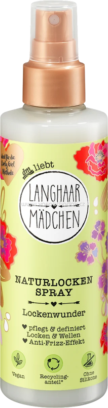 Langhaarmädchen Naturlockenspray, 200 ml Langhaarmädchen Naturlockenspray, 200 ml
