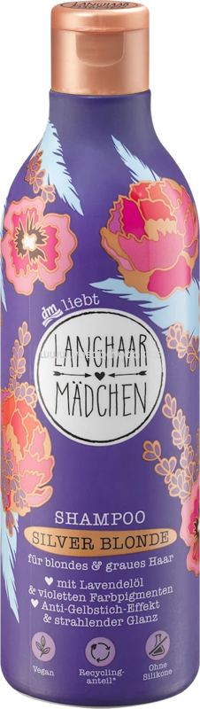 Langhaarmädchen Shampoo Silver Blonde, 300 ml Langhaarmädchen Shampoo Silver Blonde, 300 ml