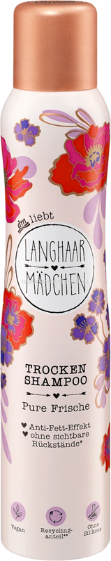 Langhaarmädchen Trockenshampoo, 200 ml Langhaarmädchen Trockenshampoo, 200 ml