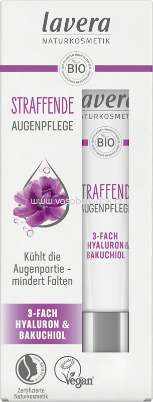 lavera NATURKOSMETIK Augencreme straffend, 15 ml lavera NATURKOSMETIK Augencreme straffend, 15 ml