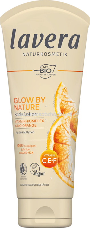 lavera NATURKOSMETIK Bodylotion Tonic Vitamin Komplex Bio-Orange, 200 ml