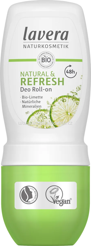 lavera NATURKOSMETIK Deo Roll-on Natural & Refresh, 50 ml lavera NATURKOSMETIK Deo Roll-on Natural & Refresh, 50 ml