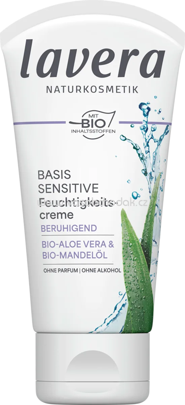 lavera NATURKOSMETIK Gesichtscreme Basis Sensitiv beruhigend, 50 ml lavera NATURKOSMETIK Gesichtscreme Basis Sensitiv beruhigend, 50 ml