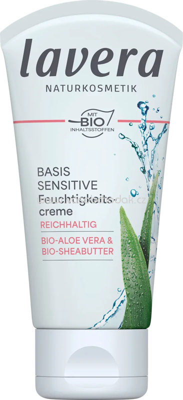 lavera NATURKOSMETIK Gesichtscreme Basis Sensitiv trockene Haut, 50 ml lavera NATURKOSMETIK Gesichtscreme Basis Sensitiv trockene Haut, 50 ml