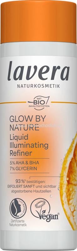 lavera NATURKOSMETIK Gesichtswasser Glow by Nature Liquid Luminizer Refiner, 100 ml