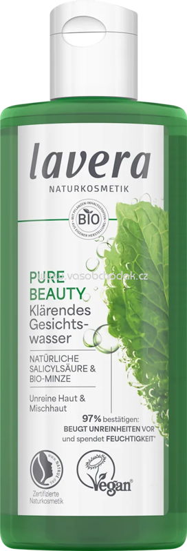 lavera NATURKOSMETIK Gesichtswasser Pure Beauty, 200 ml lavera NATURKOSMETIK Gesichtswasser Pure Beauty, 200 ml