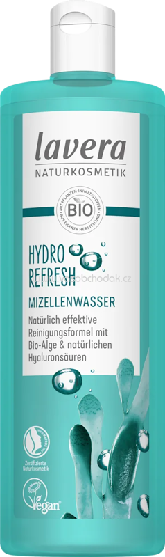 lavera NATURKOSMETIK Mizellenwasser Hydro Refresh, 400 ml lavera NATURKOSMETIK Mizellenwasser Hydro Refresh, 400 ml