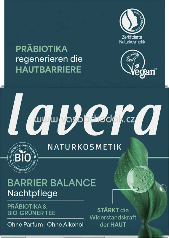 lavera NATURKOSMETIK Nachtcreme Barrier Balance, 50 ml lavera NATURKOSMETIK Nachtcreme Barrier Balance, 50 ml
