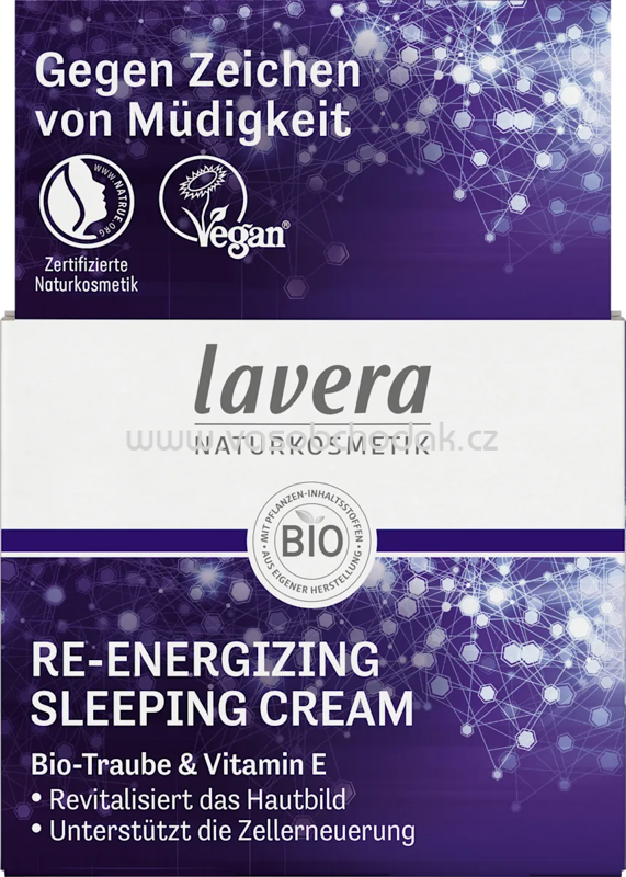 lavera NATURKOSMETIK Nachtcreme Re-energizing, 50 ml lavera NATURKOSMETIK Nachtcreme Re-energizing, 50 ml