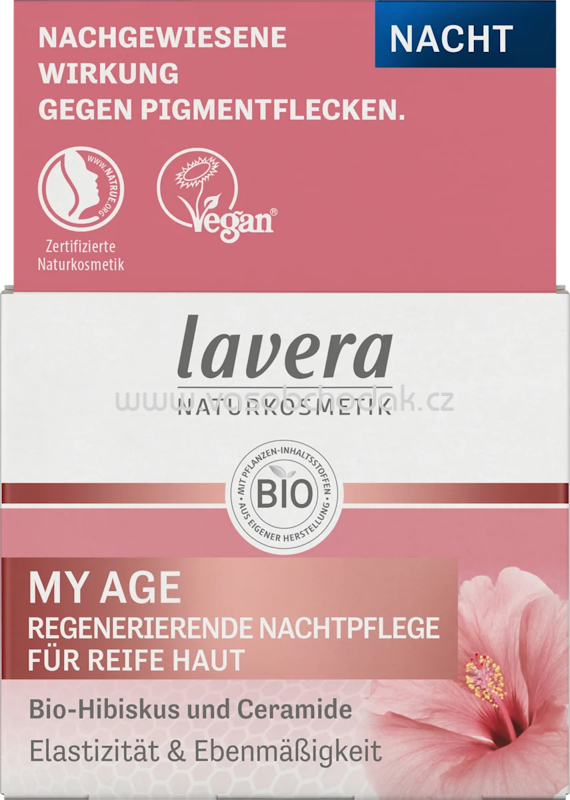 lavera NATURKOSMETIK Nachtcreme regenerierend My Age, 50 ml lavera NATURKOSMETIK Nachtcreme regenerierend My Age, 50 ml
