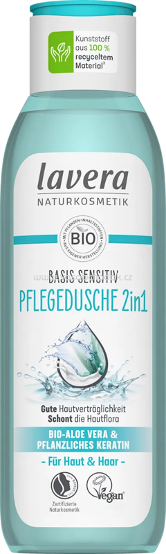 lavera NATURKOSMETIK Pflegedusche Basis Sensitiv 2in1, 250 ml lavera NATURKOSMETIK Pflegedusche Basis Sensitiv 2in1, 250 ml