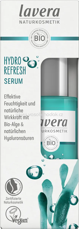 lavera NATURKOSMETIK Serum Hydro Refresh, 30 ml