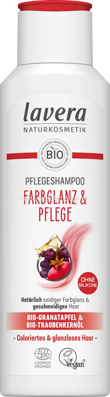 lavera NATURKOSMETIK Shampoo Farbglanz & Pflege, 250 ml lavera NATURKOSMETIK Shampoo Farbglanz & Pflege, 250 ml