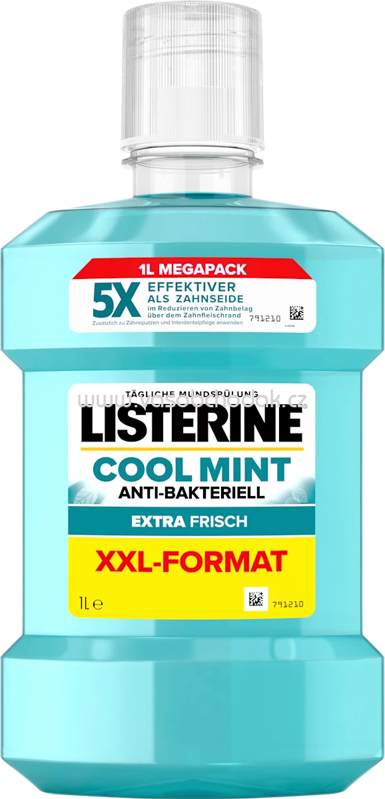 Listerine Mundspülung Cool Mint XXL Größe, 1.000 ml Listerine Mundspülung Cool Mint XXL Größe, 1.000 ml