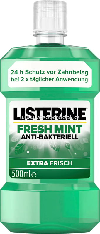 Listerine Mundspülung Fresh Mint, 500 ml