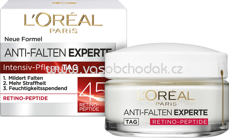 L'ORÉAL PARiS Anti Falten Gesichtscreme Experte 45+, 50 ml L'ORÉAL PARiS Anti Falten Gesichtscreme Experte 45+, 50 ml