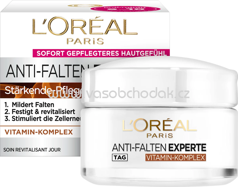 L'ORÉAL PARiS Anti Falten Gesichtscreme Experte 65+, 50 ml